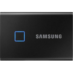 Dysk zewnętrzny Samsung Portable SSD T7 Touch 500GB extern USB 3.2 Gen.2 metallic black