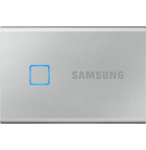 Dysk zewnętrzny Samsung SSD T7 Touch 2TB extern USB 3.2 Gen.2 metallic silver