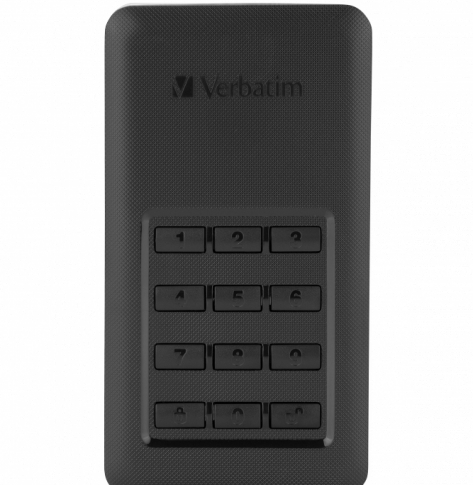 Dysk zewnętrzny Verbatim External SDD 256GB Store & Go G1 2.5  USB3.1 Black Secure Portable