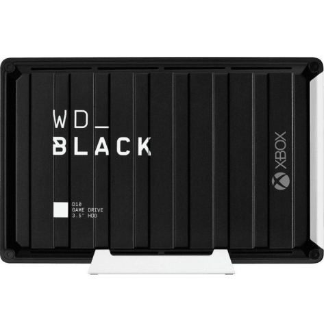 Dysk zewnętrzny WD BLACK D10 GAME DRIVE FOR XBOX 12TB USB 3.2 3,5Inch Black RTL
