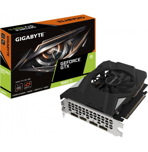 Karta graficzna GIGABYTE GeForce GTX 1660 MINI ITX OC 6GB DP HDMI