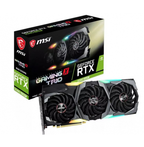 Karta graficzna MSI GeForce RTX 2080 SUPER GAMING X TRIO 8GB GDDR6 256bit HDMI 3xDP OC