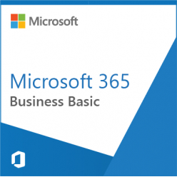 Microsoft 365 Business Basic EEA CSP CFQ7TTC0LH18D (no teams) pakiet biurowy z usługą w chmurze abonament roczny