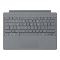 Klawiatura Microsoft Surface GO Type Cover szara