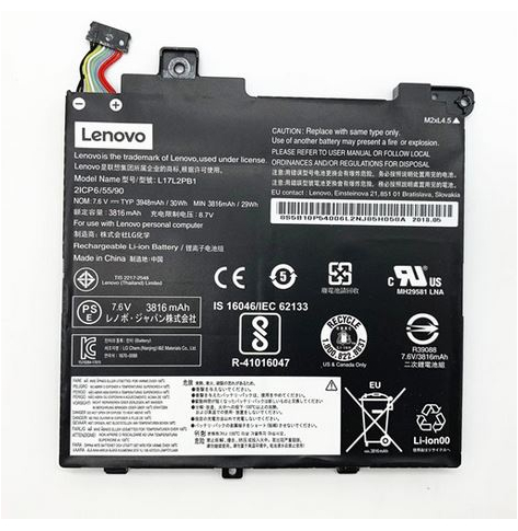 Bateria Lenovo V/E CP/C L17C2PB1 