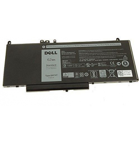 Bateria Dell 6-Cell 62Whr 6MT4T