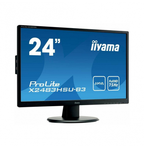 Monitor Iiyama X2483HSU-B3 24 FHD AMVA+ DVI HDMI USB głośniki