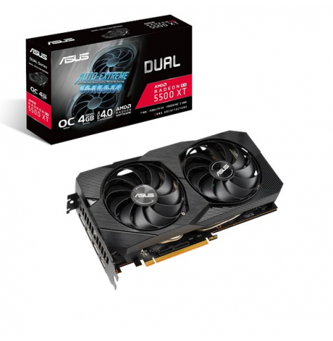 Karta graficzna ASUS Dual RadeonTM RX 5500 XT OC edition 4GB GDDR6