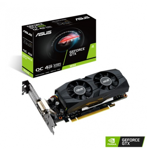 Karta graficzna ASUS GeForce GTX 1650 Low Profile OC edition 4GB GDDR5