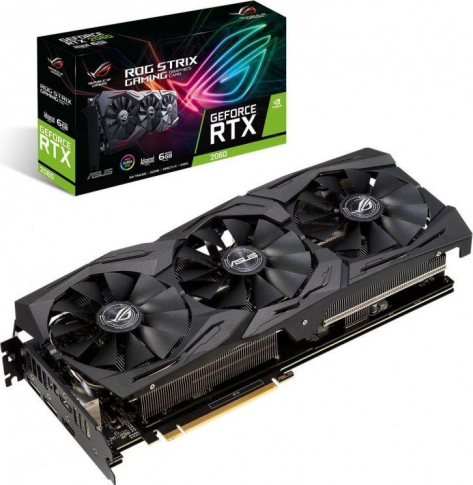 Karta graficzna ASUS ROG Strix GeForce RTX TM 2060 EVO Advanced Edition 6GB GDDR6