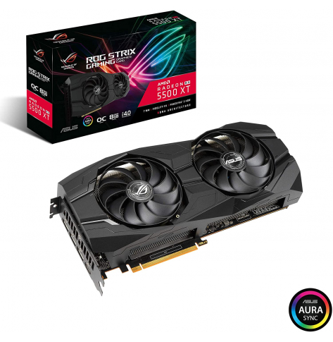 Karta graficzna ASUS ROG Strix Radeon RX 5500 XT OC edition 8GB GDDR6