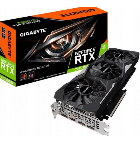 Karta graficzna GIGABYTE GeForce RTX 2070 SUPER WINDFORCE