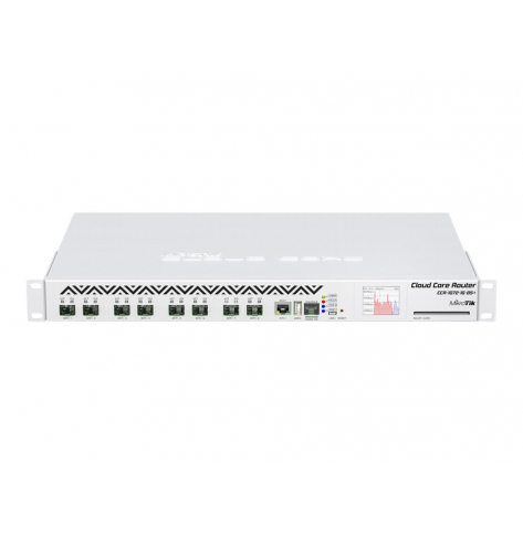 Router  MIKROTIK L6 72 cores x 1GHz CPU 16GB RAM 1x GbE 8x SFP+ 10GbE 1U Rack mount