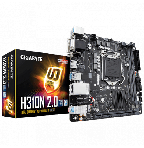 Płyta główna Gigabyte H310N 1151 DDR4 SATA 6Gb s D-Sub DVI HDMI