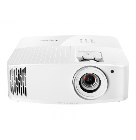 Projektor Optoma UHD42 UHD 3840x2160 3400 Lumens 500000-1.21:1 1.59:1-zoom 1 1xVGA Audio in out 3.5 mm USB-A power 1.5A Sortie S PDIF USB A