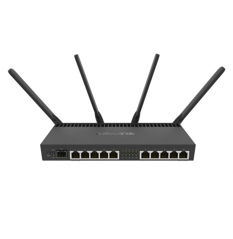 Router MIKROTIK MT RB4011IGS+5HACQ2HND-IN Mikrotik RB4011iGS+5HacQ2HnD-IN 802.11AC 10xGig LAN SFP+ 10GbE