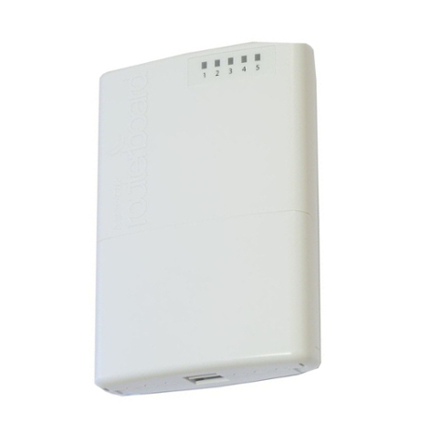 Router MIKROTIK MT RB750P-PBR2 MikroTik PowerBox Outdoor 5x Ethernet port with PoE output 6V-30V 1-2A