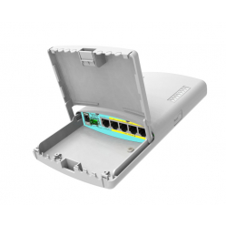 Router MIKROTIK MT RB750P-PBR2 MikroTik PowerBox Outdoor 5x Ethernet port with PoE output 6V-30V 1-2A