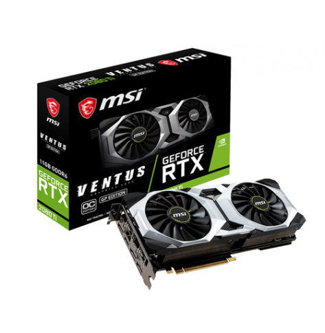 Karta graficzna MSI NVIDIA GeForce RTX 2080 Ti VENTUS GP OC 11GB GDDR6 DP HDMI 