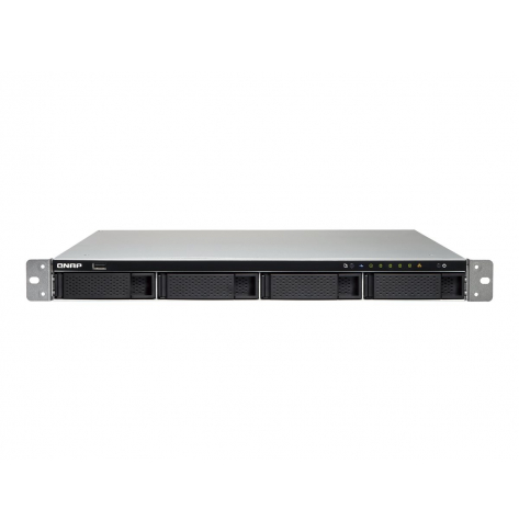 Dysk sieciowy Qnap 4-Bay TurboNAS, SATA 6G, AMD 4C 2,0GHz, 4GB, 4xGbE, 1x10GbE LAN  w/o rails