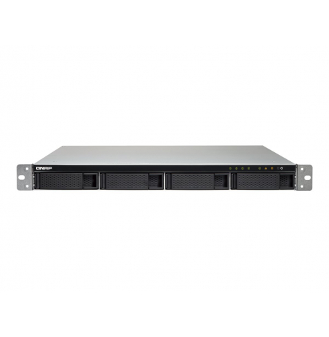 Dysk sieciowy Qnap 4-Bay TurboNAS, SATA 6G, Quad Core 1,7GHz, 2GB, 2xGbE, 2x10Gb SFP w/o rails