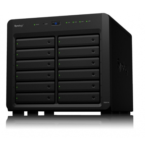 Dysk sieciowy Synology DS2419+, 12-Bay SATA, Intel 4C 2,1 GHz, 4GB, 4xGbE LAN, 2xUSB 3.0