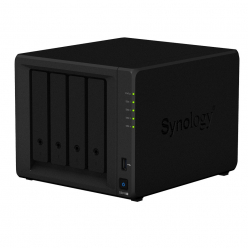 Dysk sieciowy Synology DS918+, 4-Bay SATA, Intel 4C 1,5 GHz, 4GB, 2xGbE LAN, 2xUSB 3.0