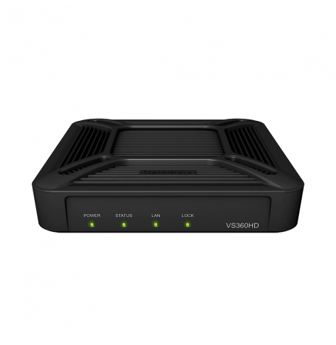 Dysk sieciowy Synology VS360HD NAS-Surveillance case 1x USB3.0 2x USB2.0 1xRJ45 1xVGA 1xHDMI