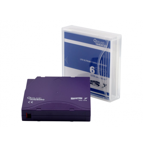 Taśma Tandberg LTO-7 Data Cartridges, 6TB/15TB, pre-labeled (5-pack,contains 5 pieces)