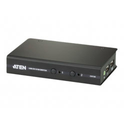 Switch Aten CS72D 2-Port USB DVI KVM, 1x 1.2m 44-pin KVM Cable Set, Non-powered