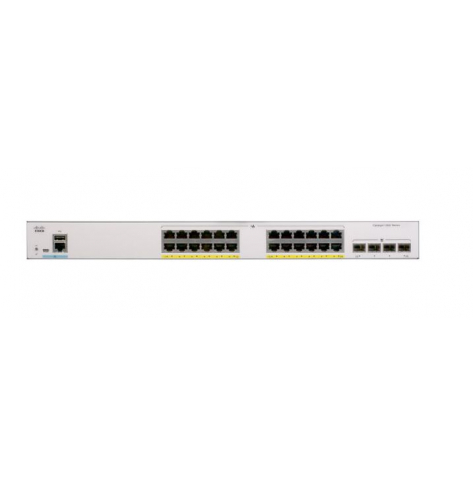 Switch Cisco C1000-24P-4G-L Catalyst 1000 24-Porty 10/100/1000 (PoE+) 4 porty Gigabit SFP (uplink)