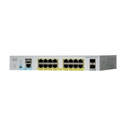 Switch Cisco WS-C2960L-16PS-LL Catalyst 2960L 16 portów 10/100/1000 2 porty Gigabit SFP (uplink)