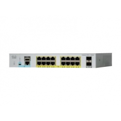 Switch Cisco WS-C2960L-16PS-LL Catalyst 2960L 16 portów 10/100/1000 2 porty Gigabit SFP (uplink)