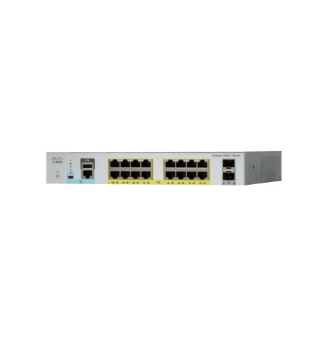 Switch Cisco WS-C2960L-16PS-LL Catalyst 2960L 16 portów 10/100/1000 2 porty Gigabit SFP (uplink)