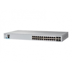 Switch Cisco WS-C2960L-24PS-LL Catalyst 2960L 24 porty 10/100/1000 (PoE+) 4 porty Gigabit SFP (uplink)