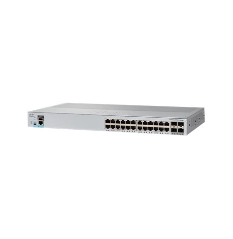 Switch Cisco WS-C2960L-24TS-LL Catalyst 2960L 24 porty 10/100/1000 4 porty Gigabit SFP (uplink)