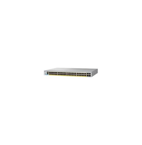 Switch Cisco WS-C2960L-48TS-LL Catalyst 2960L 48 portów 10/100/1000 4 porty Gigabit SFP (uplink)