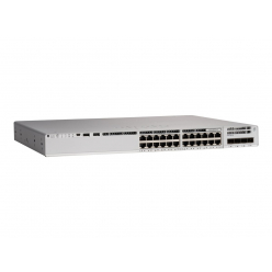 Switch wieżowy Cisco Catalyst 9200L 24-porty 10/100/1000 4 porty 10 Gigabajtów SFP+ (uplink) Sprzedawany wyłącznie z licencjami DNA