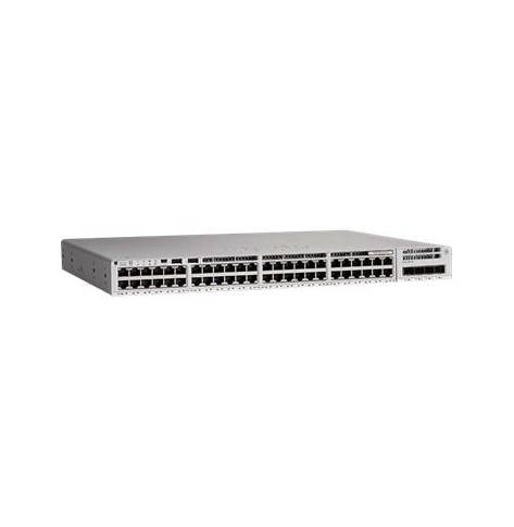 Switch wieżowy Cisco Catalyst 9200L 48-portów 10/100/1000 4 porty Gigabit SFP (uplink) Sprzedawany wyłącznie z licencjami DNA