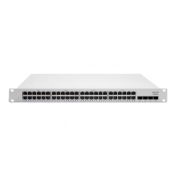 Switch zarządzalny Cisco Meraki MS225-48LP 48 portów 10/100/1000 (PoE+) 4 porty 10 Gigabajtów SFP+ (uplink)
