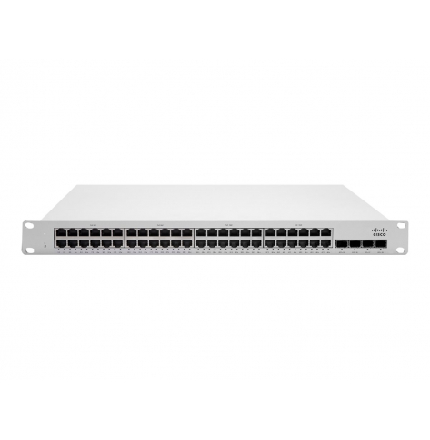 Switch zarządzalny Cisco Meraki MS225-48LP 48 portów 10/100/1000 (PoE+) 4 porty 10 Gigabajtów SFP+ (uplink)