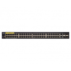 Switch Cisco SF350-48P 48-portów 10/100 (PoE+) 2 porty 10/100/1000 2 zestawy Gigabit SFP