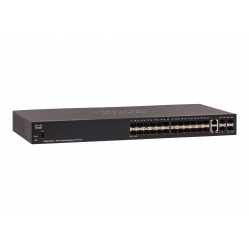 Switch zarządzalny Cisco SG350-28SFP 24 porty SFP 2 porty combo Gigabit Ethernet/Gigabit SFP