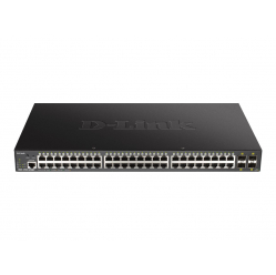 Switch smart wieżowy D-Link 48 portów 10/100/1000 (PoE) 4 porty 10 Gigabit SFP+