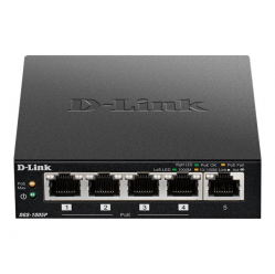 Switch D-Link 5 portów 10/100/1000 (4 PoE+)