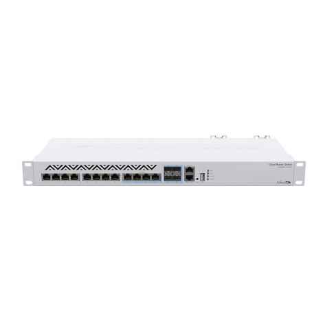Switch MikroTik CRS312-4C+8XG-RM L5 8x RJ45 10GbE, 4x combo RJ45/SFP+ 10 GbE, Rack 19