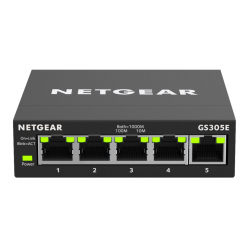 Switch Netgear GS305E-100PES 5PT GIGE SMART MANAGED PLUS SOHO (GS305E)