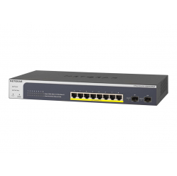 Switch Netgear ProSafe Smart 10-Port Gigabit 8xPoE+ 75W 2xSFP (GS510TLP)