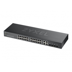 Switch Zyxel GS1920-24v2 24-port GbE Smart Managed 4x GbE combo (RJ45/SFP) ports