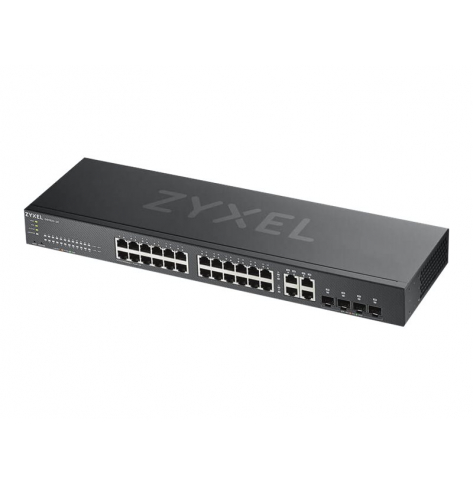 Switch Zyxel GS1920-24v2 24-port GbE Smart Managed 4x GbE combo (RJ45/SFP) ports